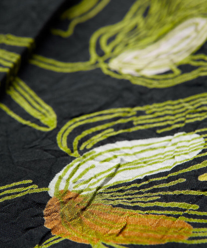 SONDRA SKIRT, Green Sheen