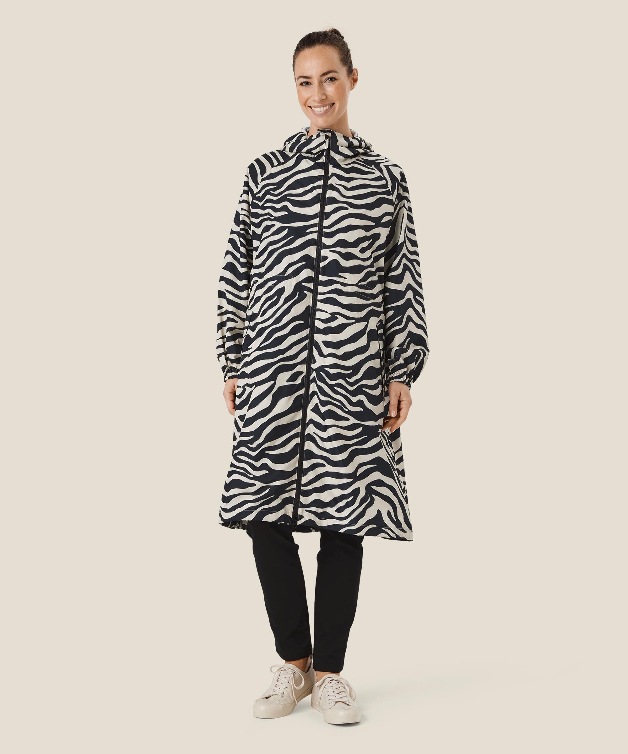 Trina Rain Coat, Black