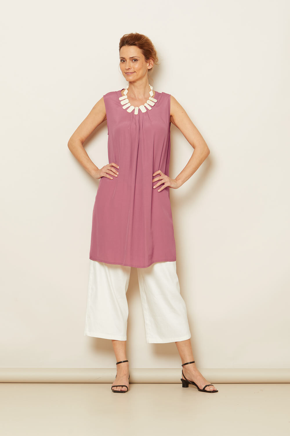 HARPER TUNIC, Mesa Rose