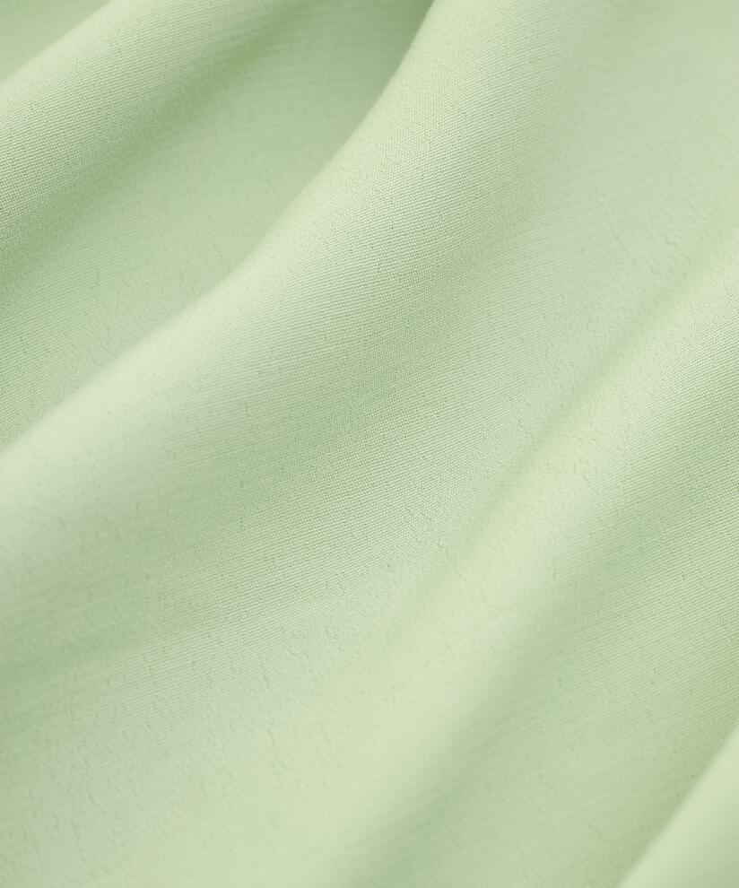 top en viscose à manches courtes et col v, Bok Choy