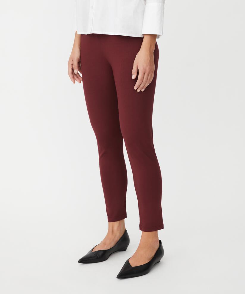 Legging En Jersey Doux, Tawny Port