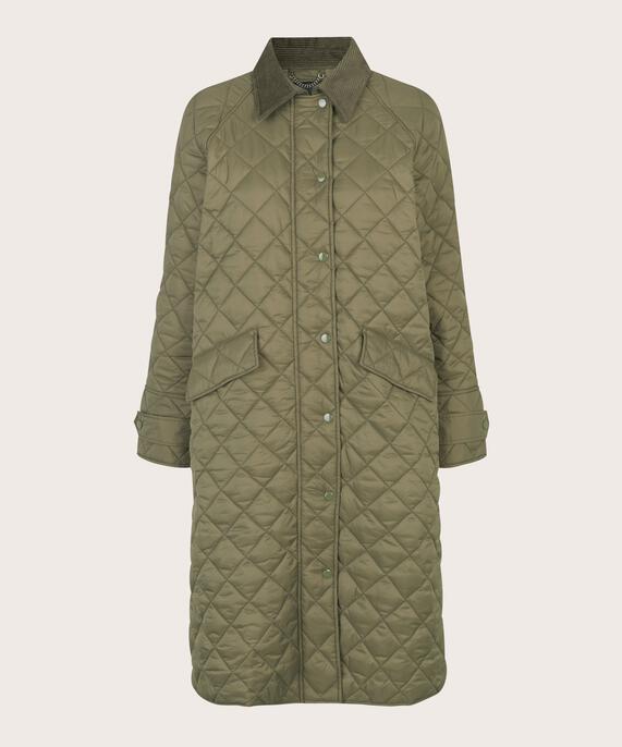 manteau matelassé avec fermeture éclair cachée, Sea Turtle
