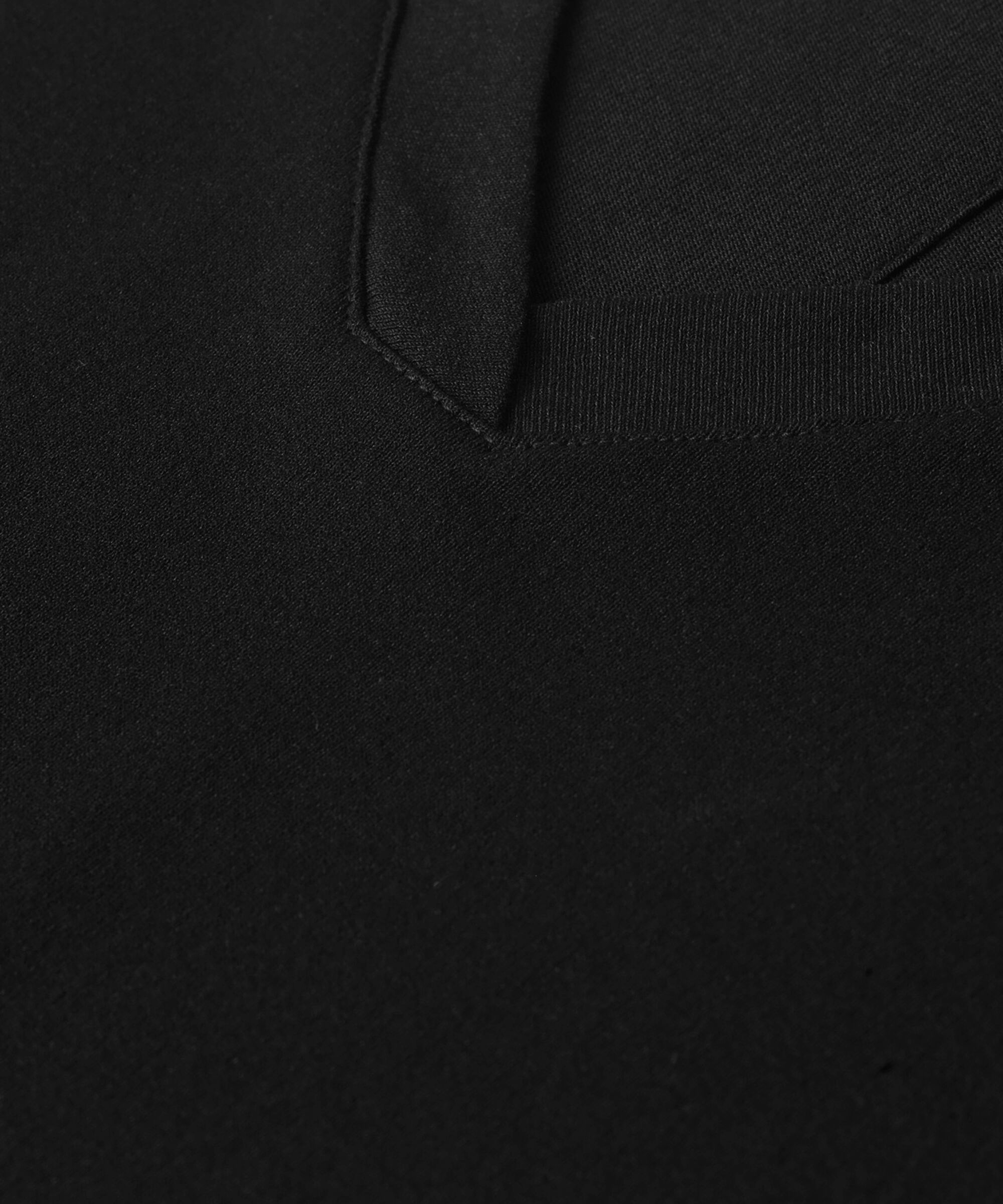 T-shirt En Jersey Col V, Black