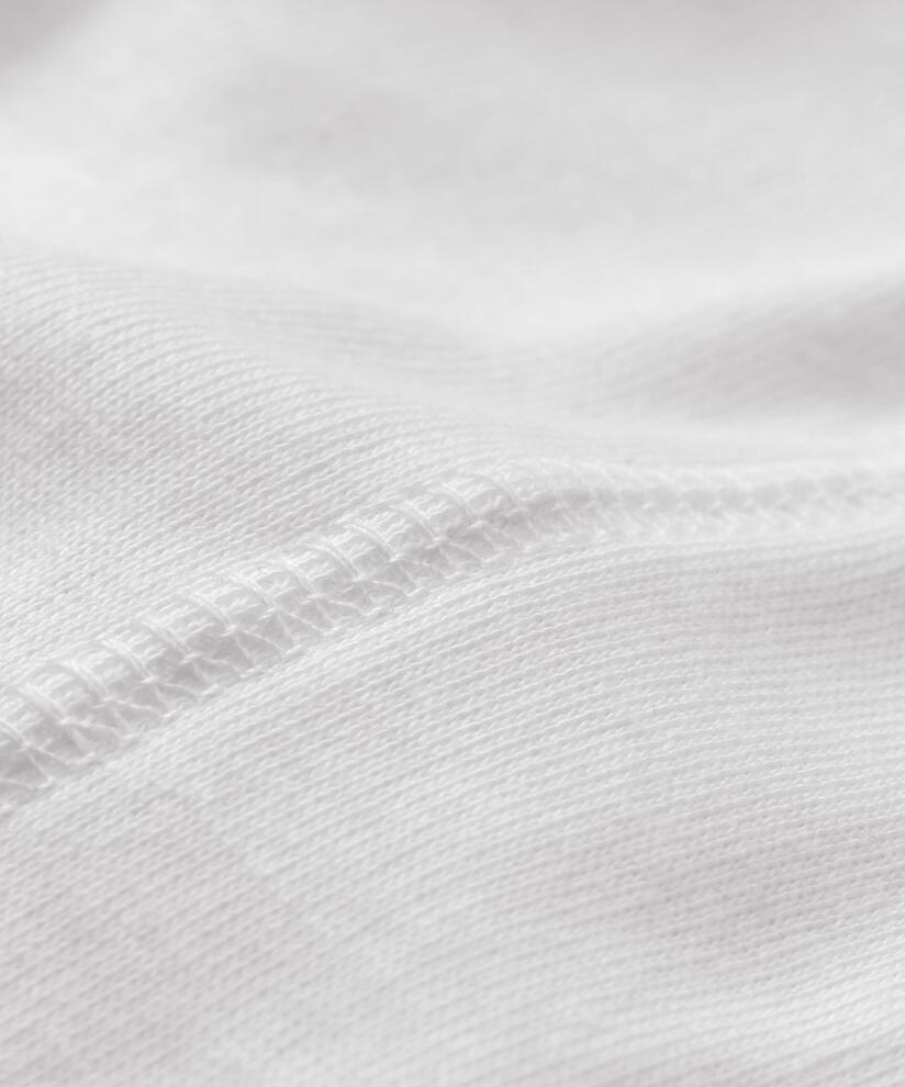 débardeur près du corps en jersey, White