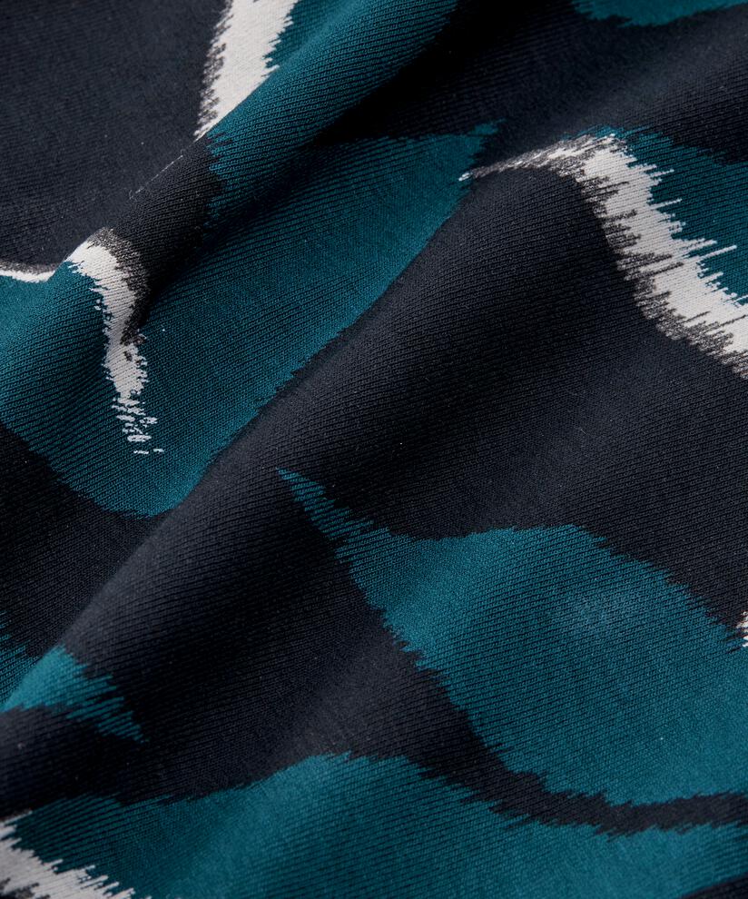 top en jersey imprimé à manches longues, Reflect Pond