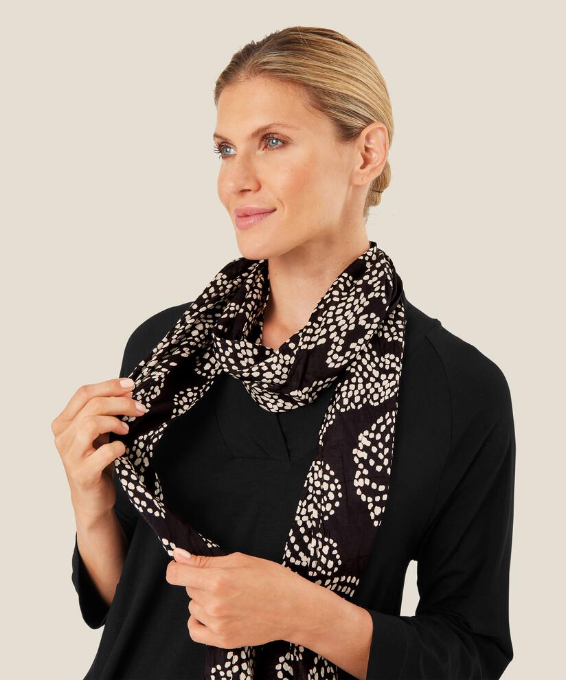 Foulard en viscose, Black