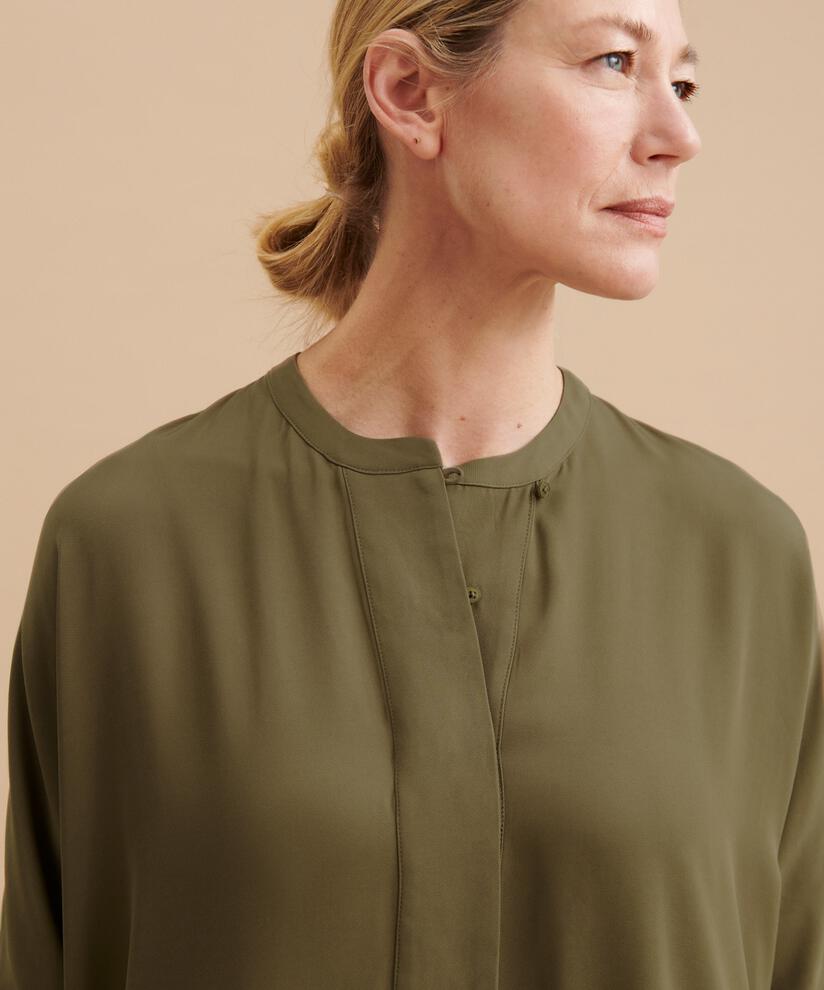 robe en viscose mélangée avec poches, Capers