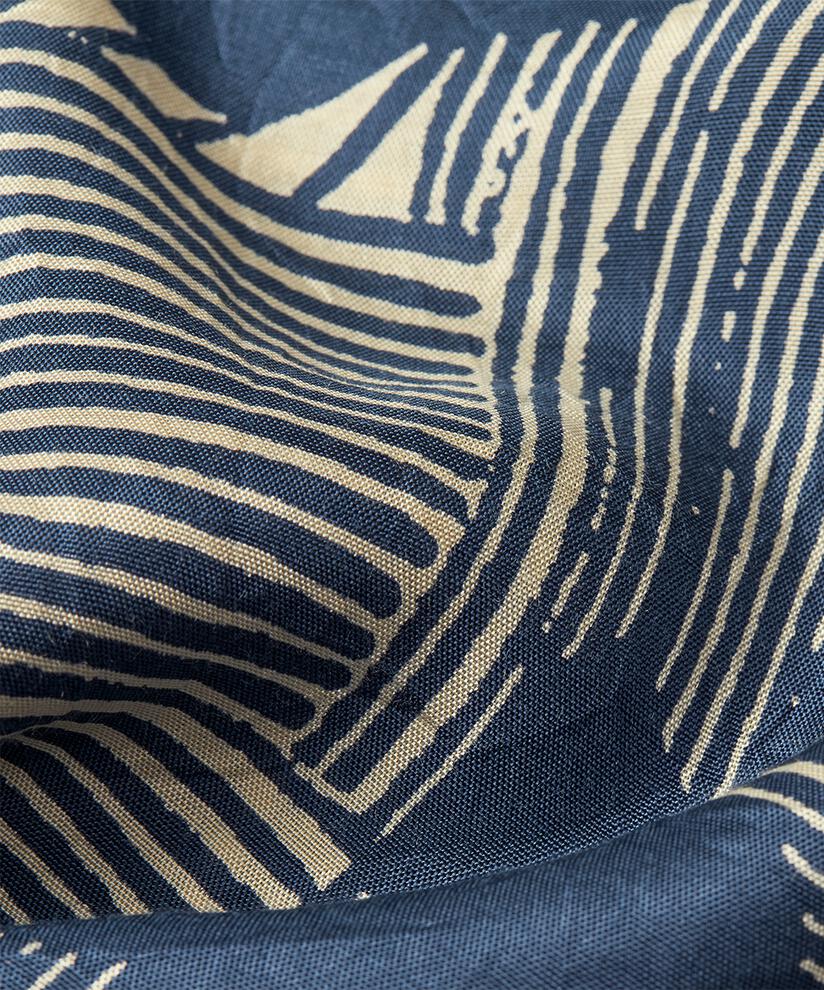 Blouse En Viscose Imprimée À Manches 3/4, Sargasso Sea