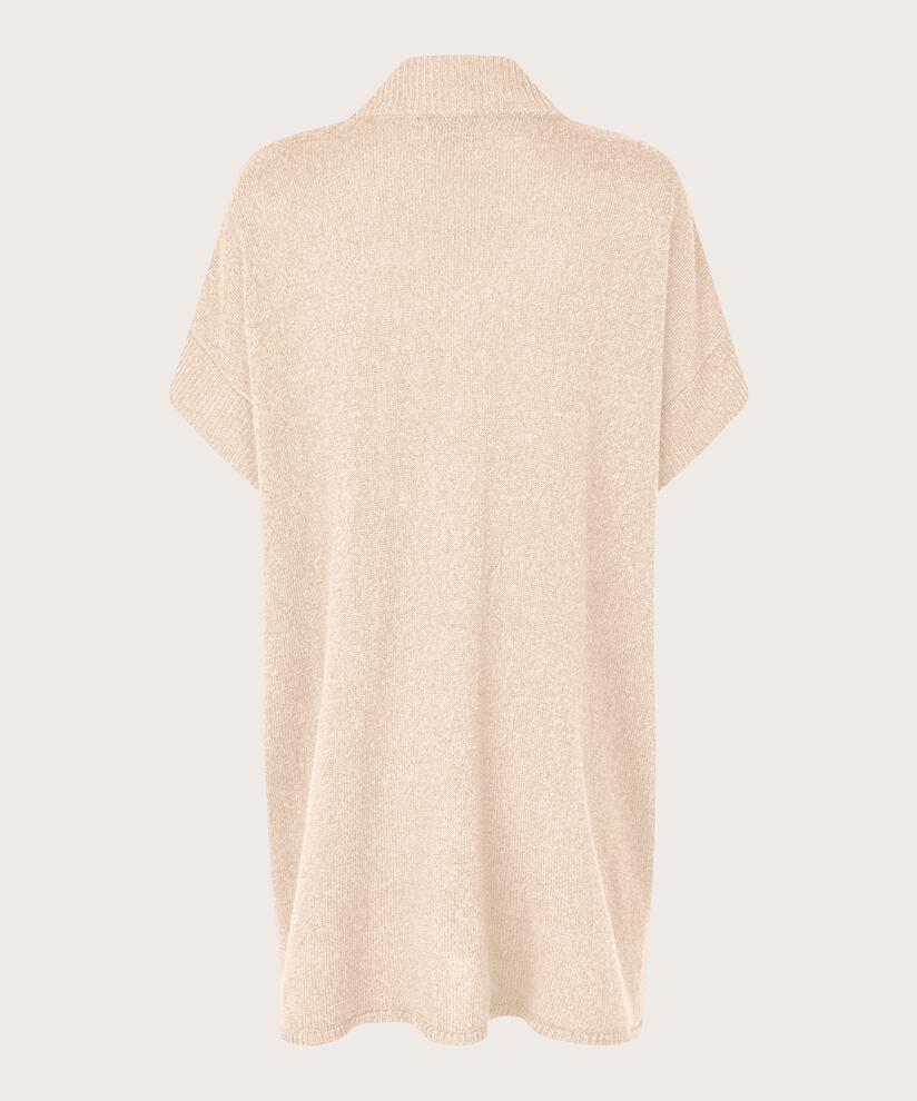 gilet long ouvert à manches courtes, Whitecap