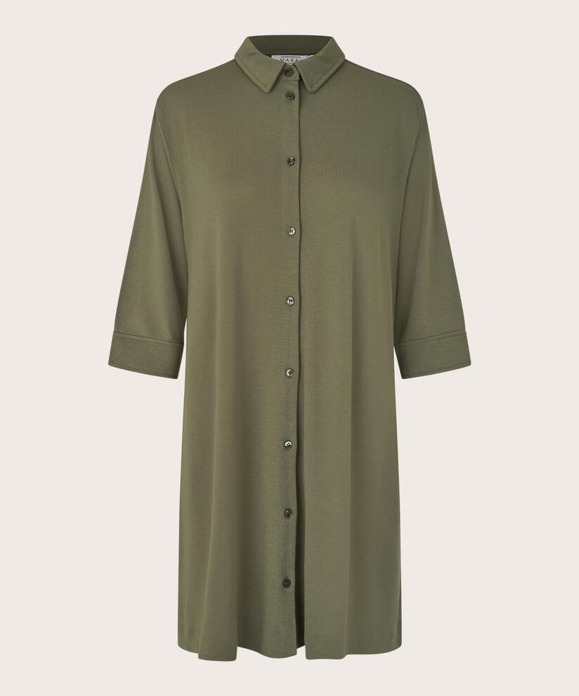 chemise en jersey à manches trois-quarts, D. Lichen Green
