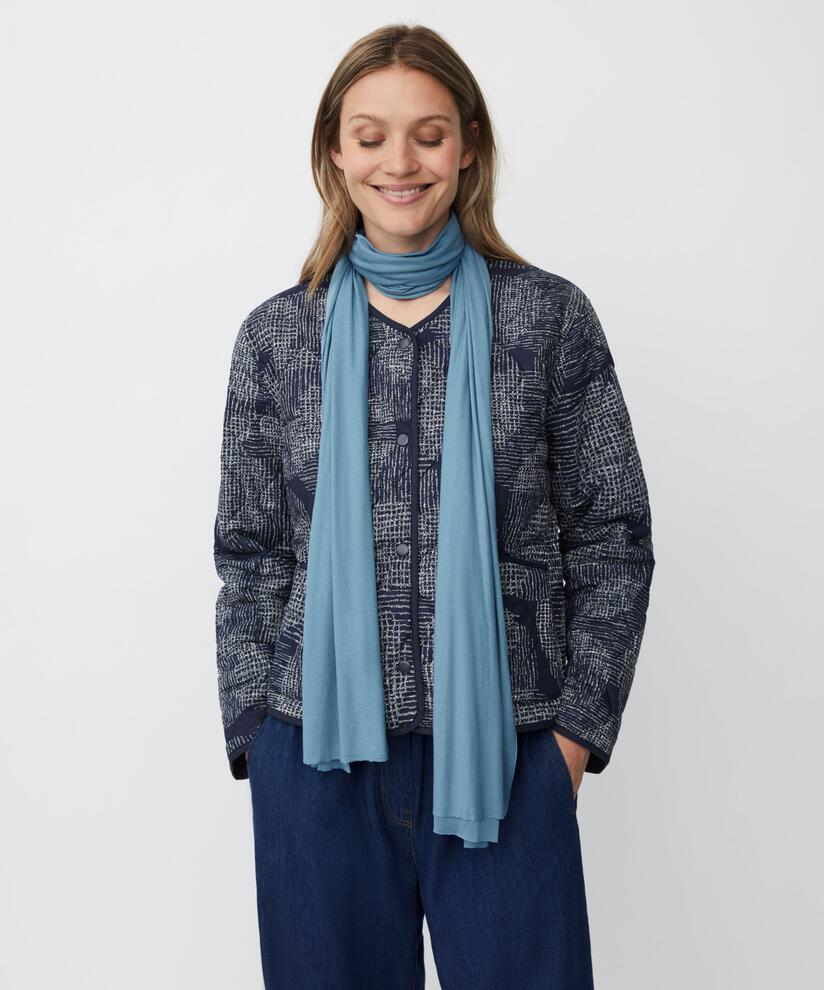 écharpe en modal, Proven Blue