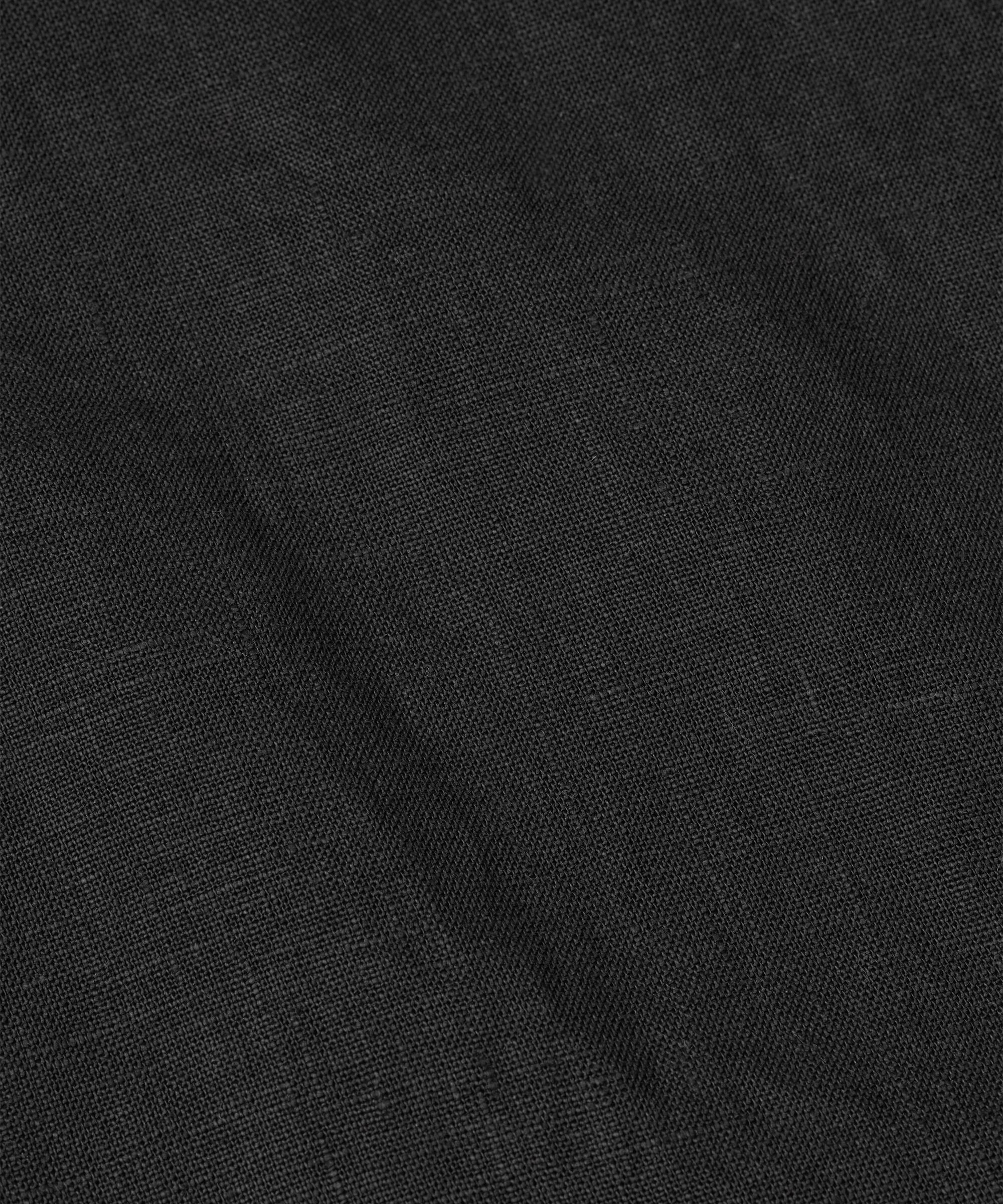 blouse en viscose à manches 1/2, Black