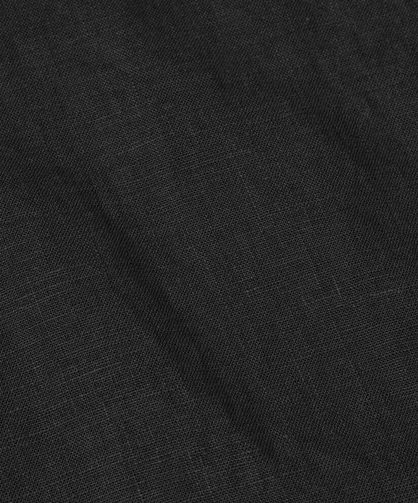 blouse en viscose à manches 1/2, Black