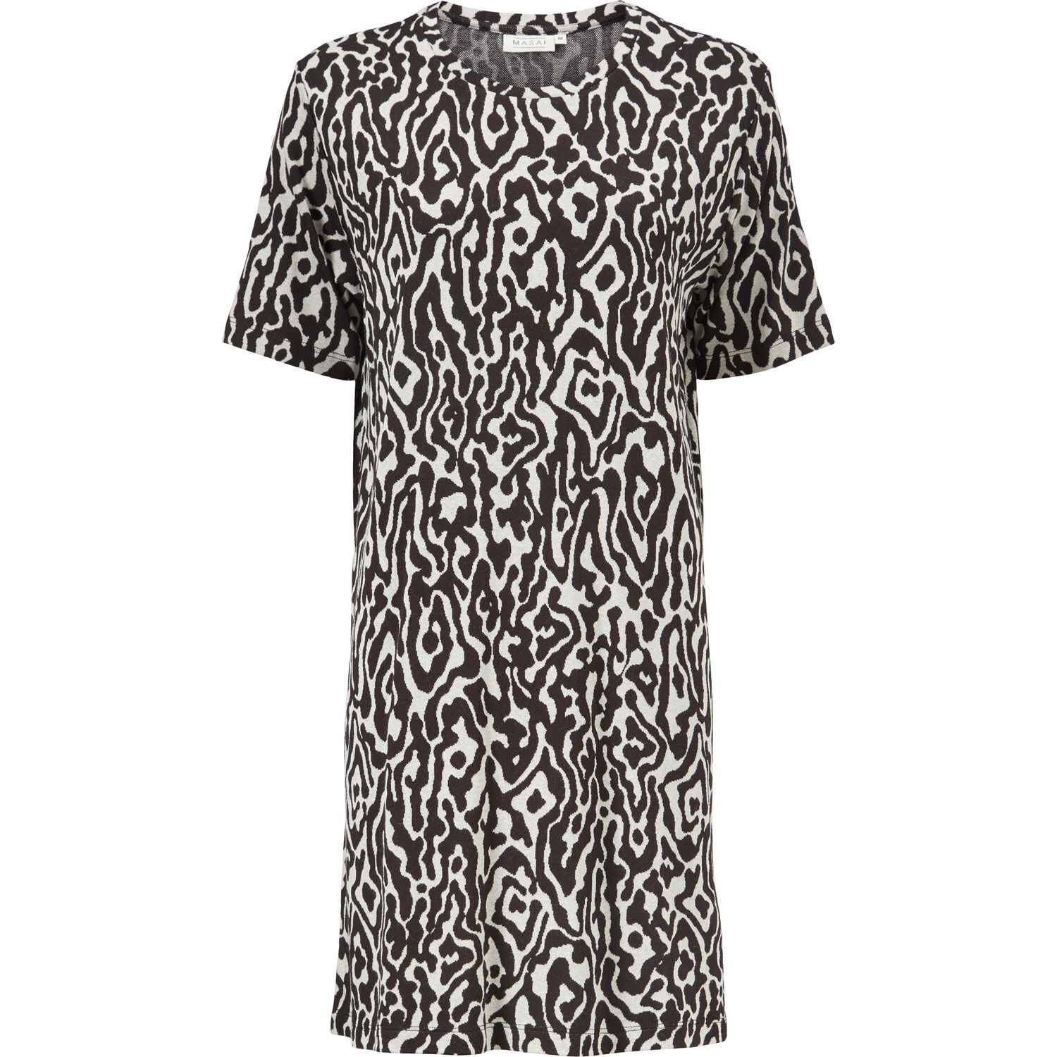GISNELLA JERSEY TUNIC, Black