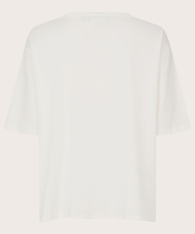 T-shirt En Coton Avec Imprimé, Jet Stream