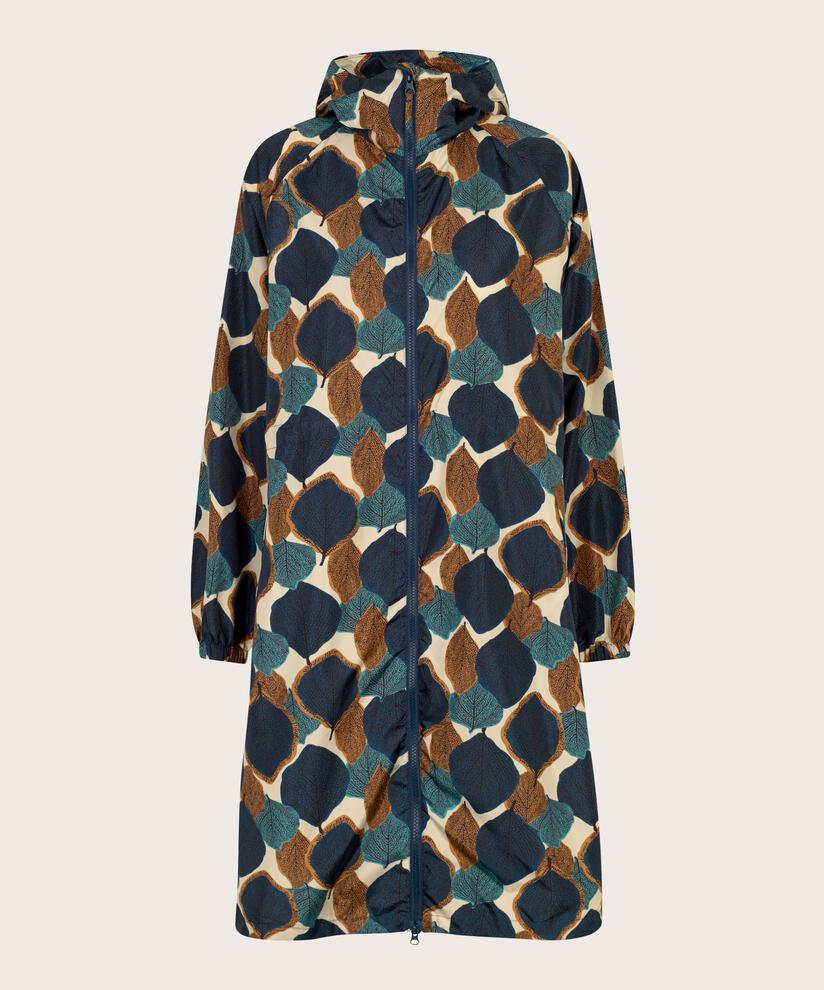 imperméable à motifs avec capuche, Moonlit Ocean