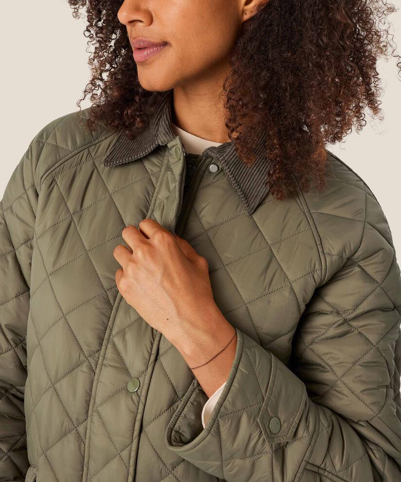 manteau matelassé avec fermeture éclair cachée, Sea Turtle