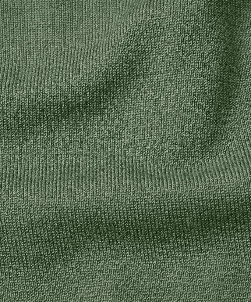 Cardigan En Fine Maille Coupe Droite, Duck Green