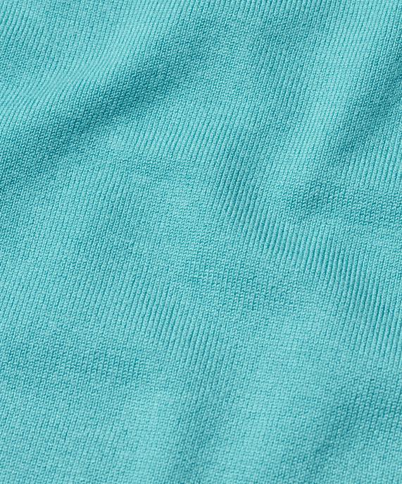 Top sans manches en maille fine, Aqua