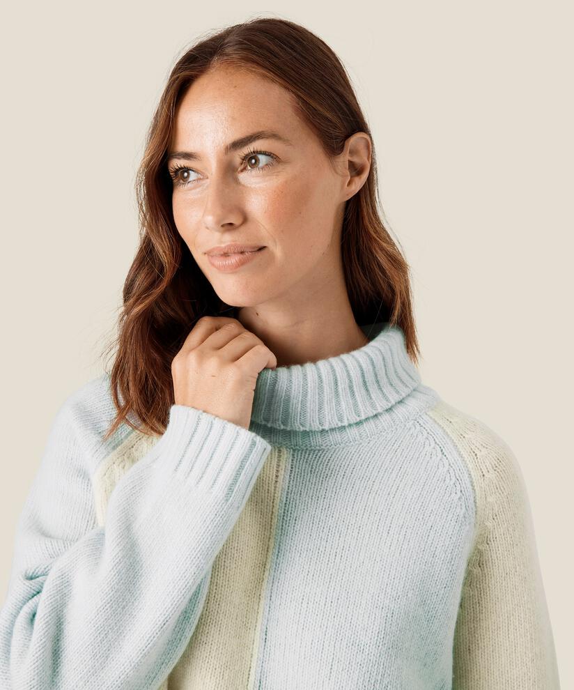 Folla Jumper, Heather/Crm