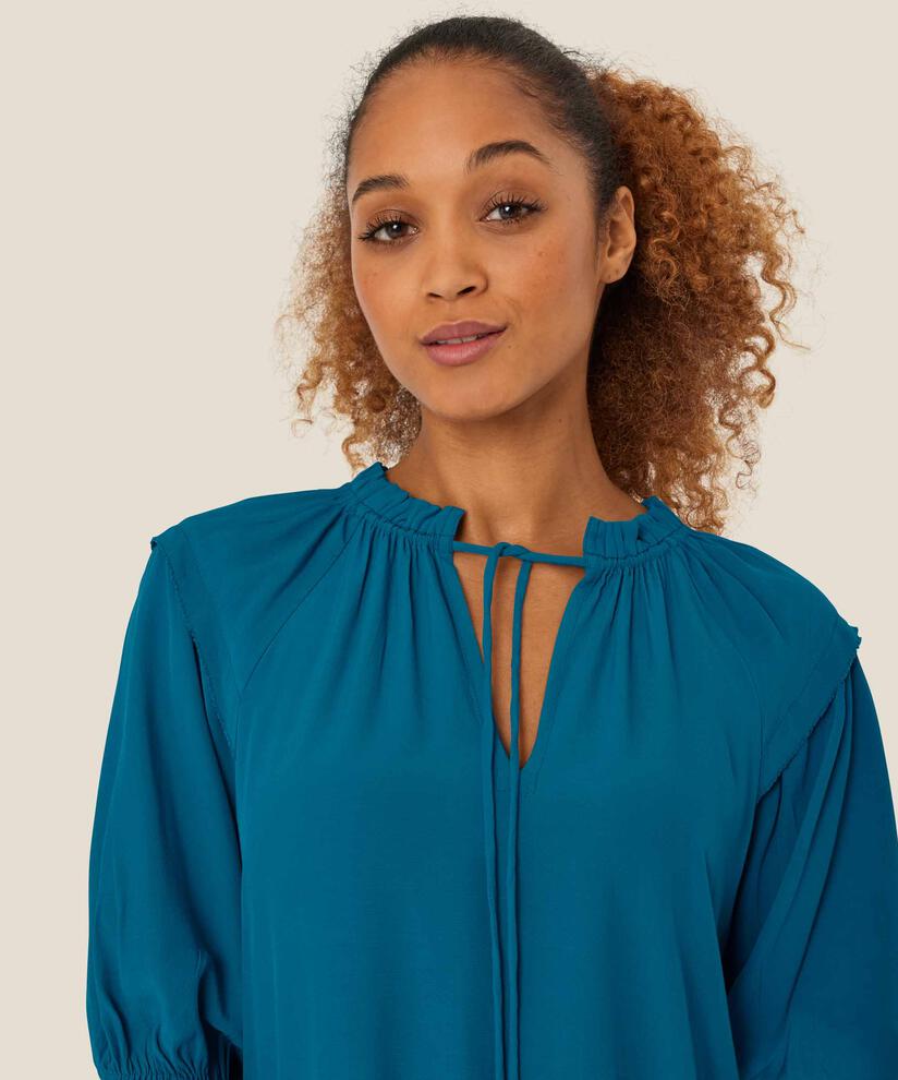 top en viscose avec détails volants, Celestial