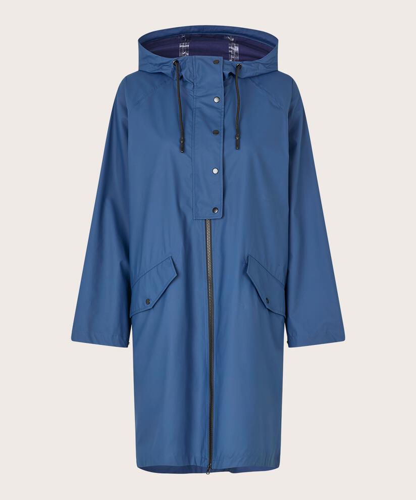 imperméable avec capuche et fermeture éclair à double curseur, Sargasso Sea