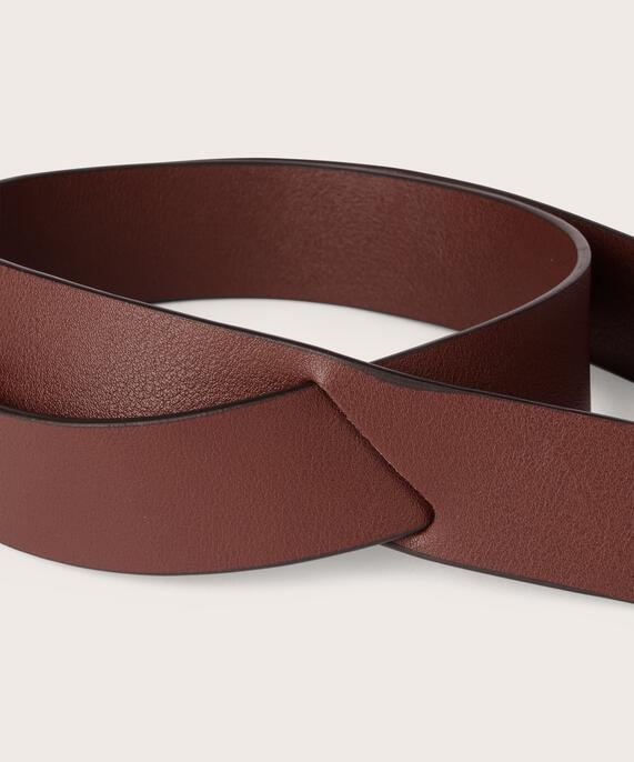 ceinture étroite à fermeture simple, Sh. Chocolate