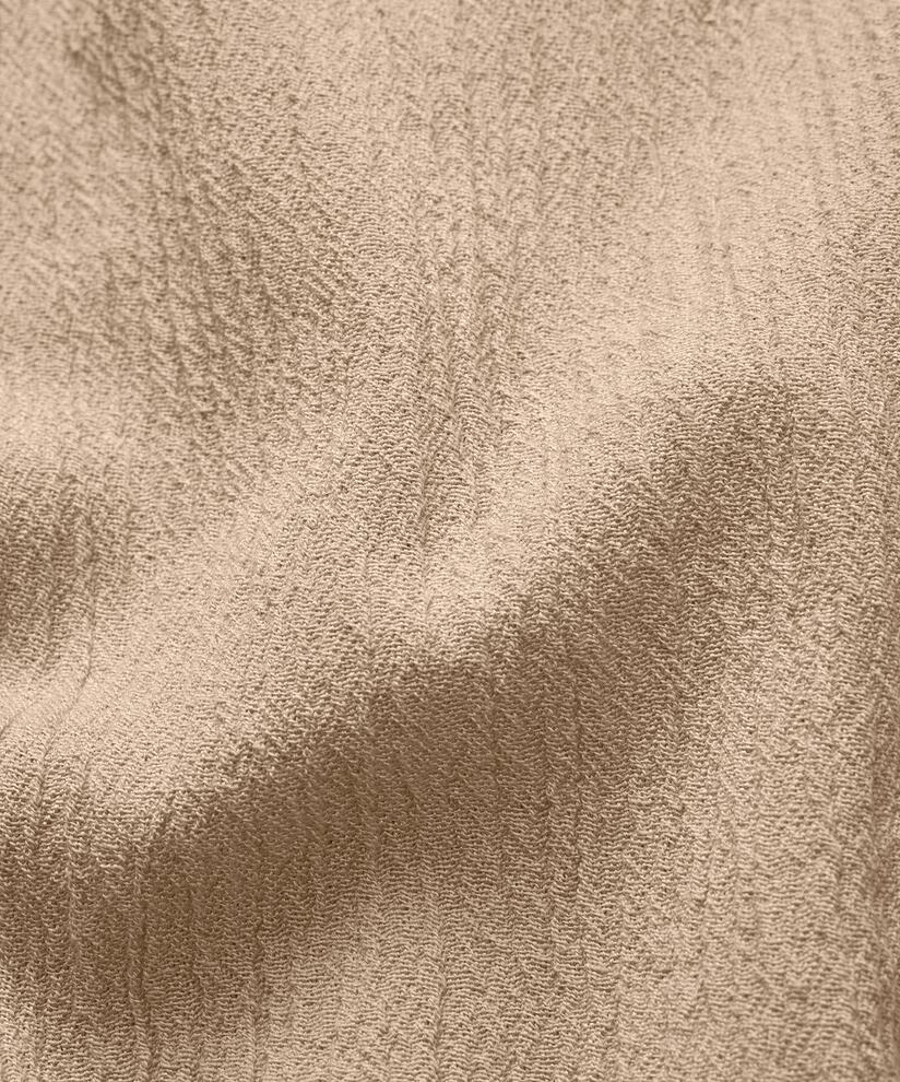 chemise en coton mélangé à manches courtes, Safari