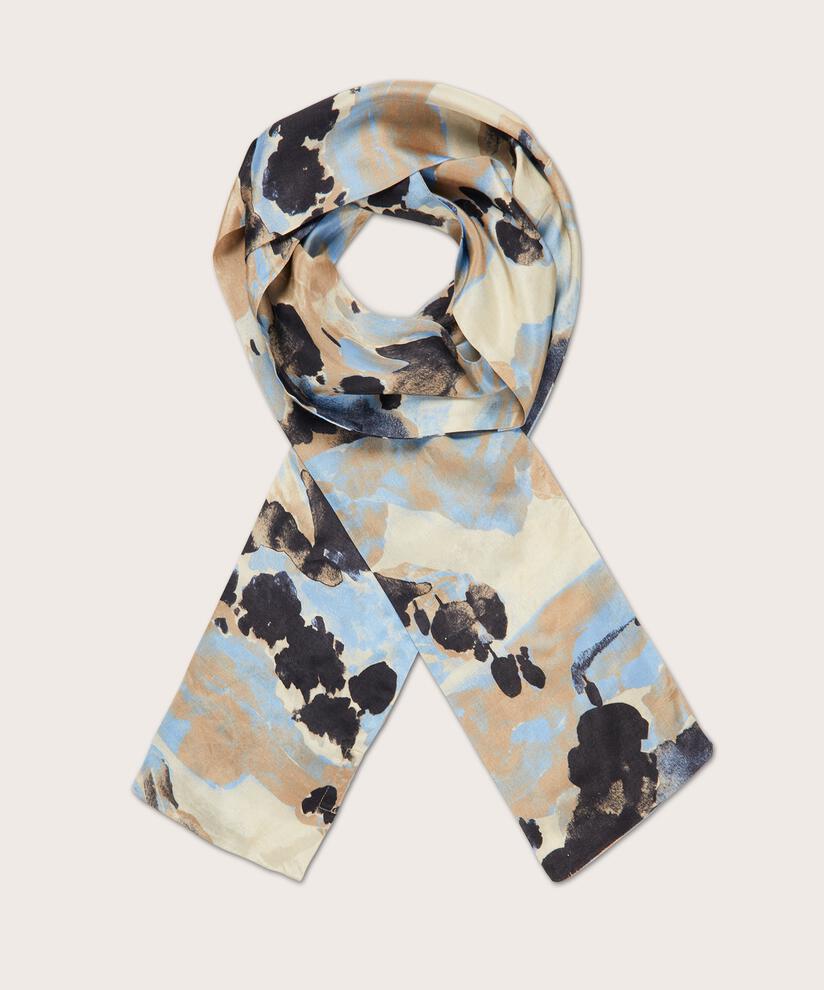 Foulard en viscose, Steel Grey