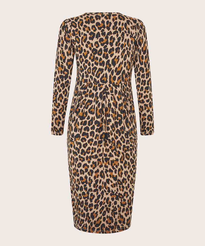 Robe Tulipe En Jersey Avec Zip Au Cou, Monk's Robe