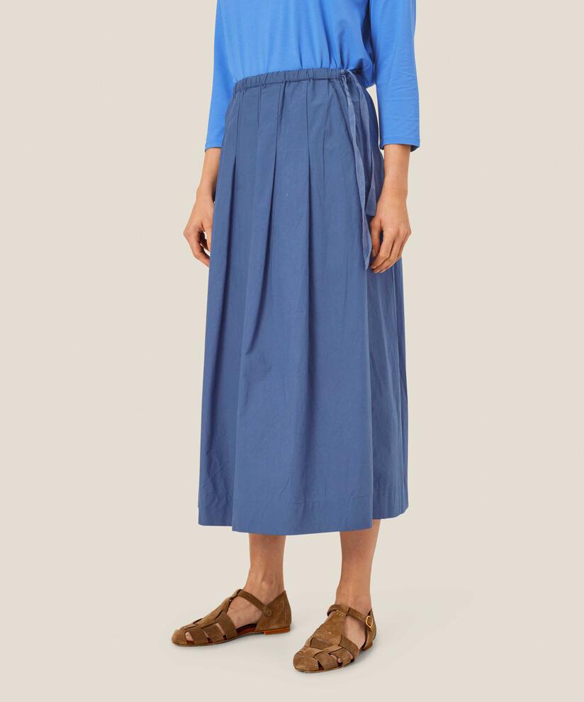 jupe en coton avec plis et élastique à la taille, Sargasso Sea