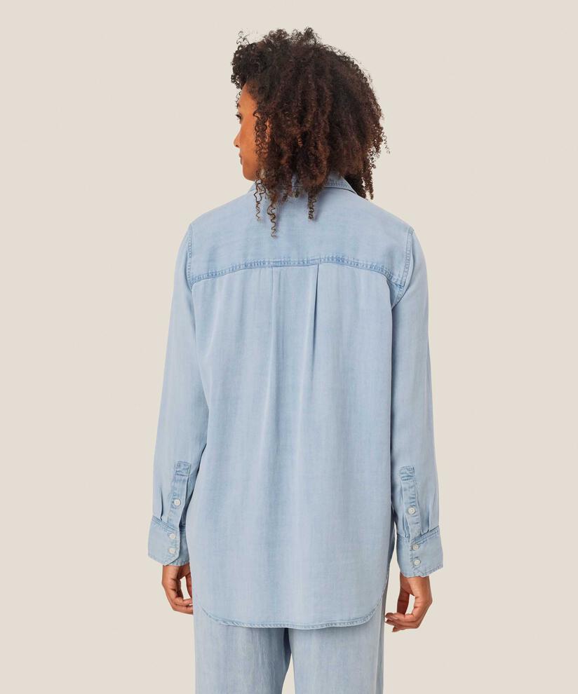 chemise en jean léger en lyocell, Light Denim