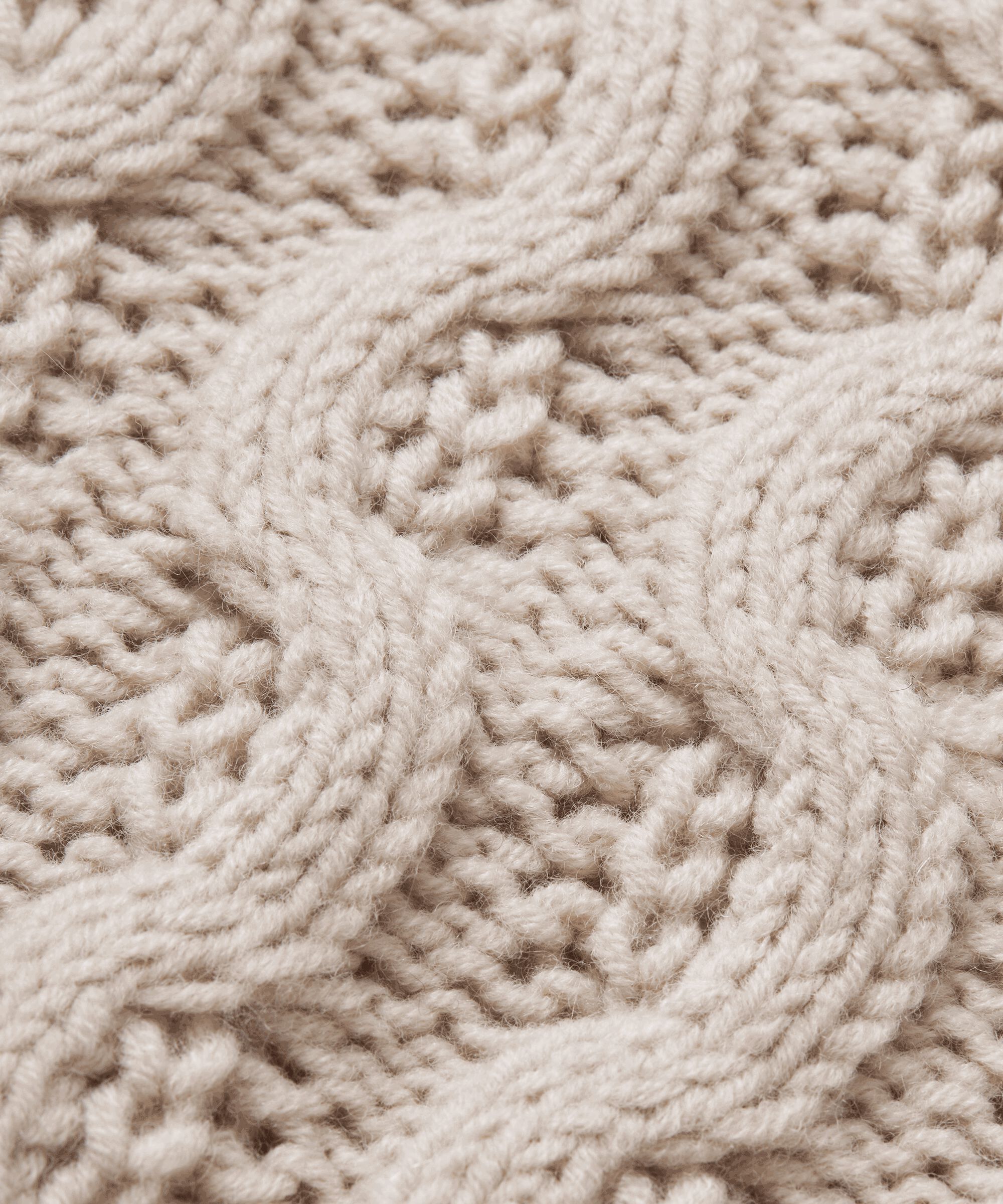 cardigan en maille torsadée, Silver Cloud