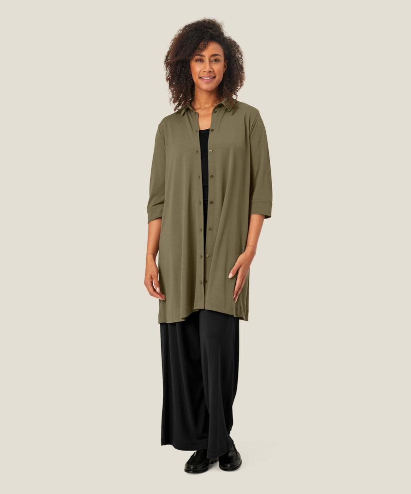 pantalon en jersey avec taille élastique, Black