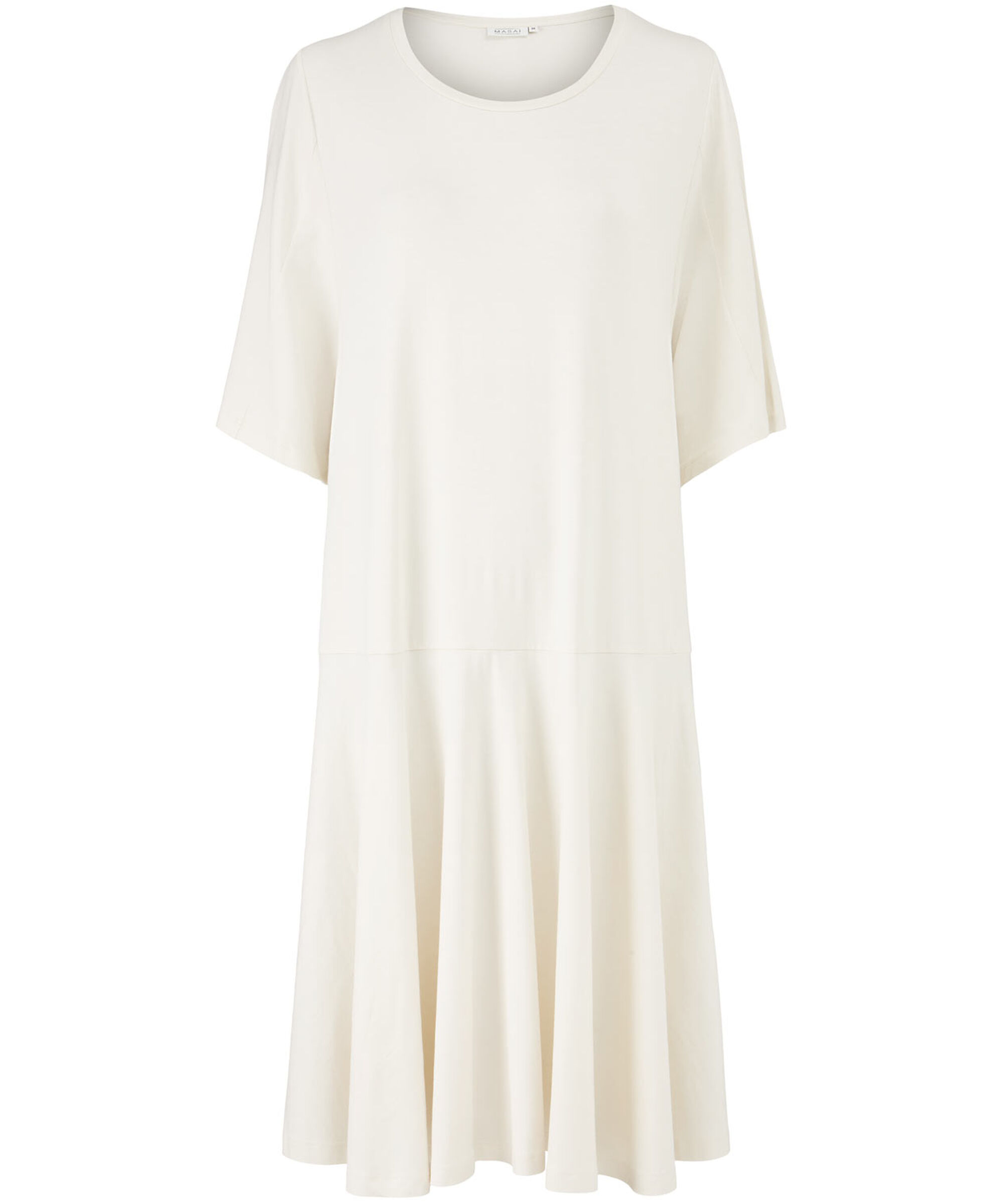 NESSANA JERSEY DRESS, Whitecap