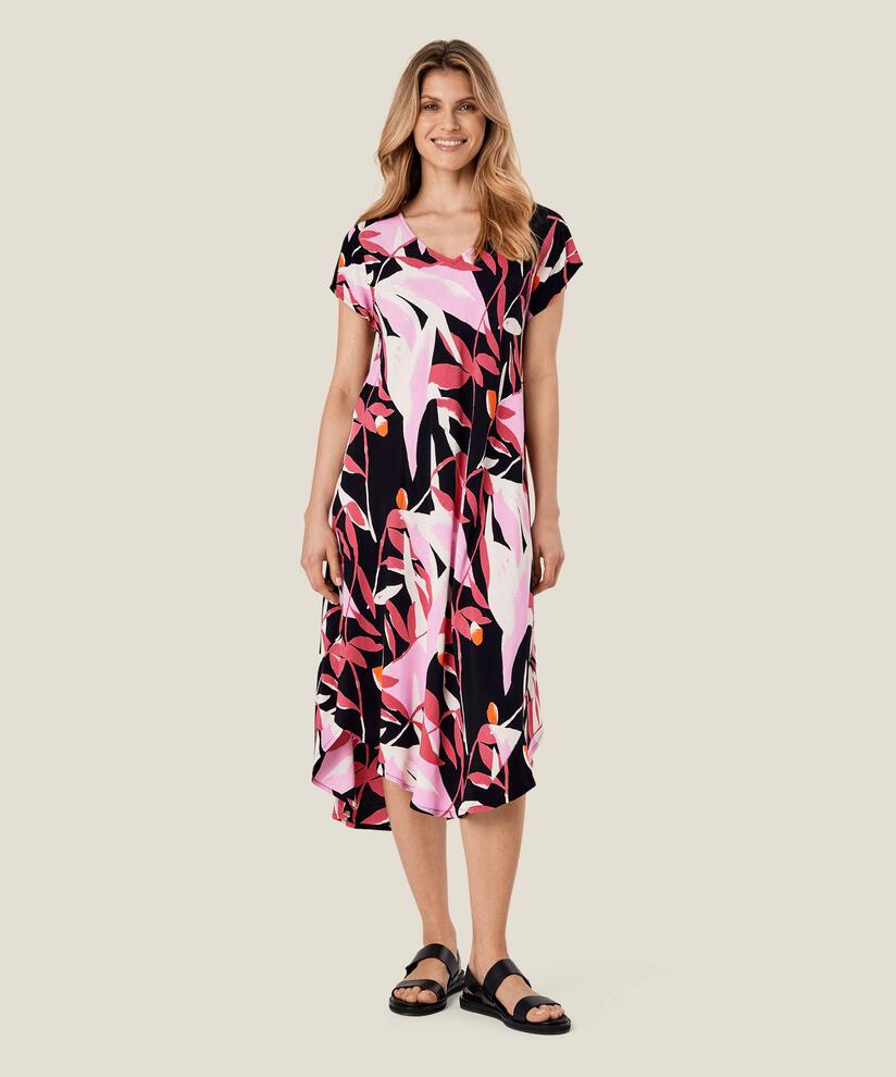 Nebili Dress, Begonia Pink