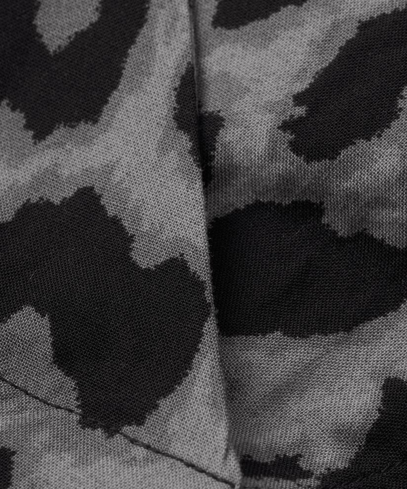 tunique en viscose à motif effet portefeuille, Steel Grey