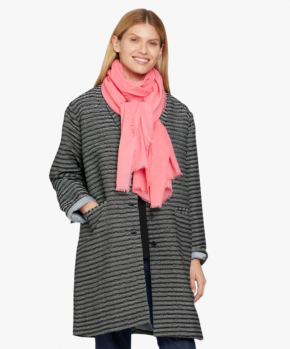 &Eacute;charpe En Coton Doux, Peach Blossom