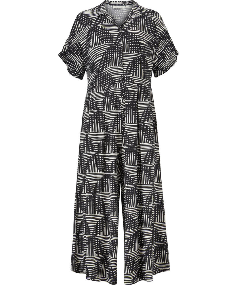 NYDIA JERSEY JUMPSUIT, Black