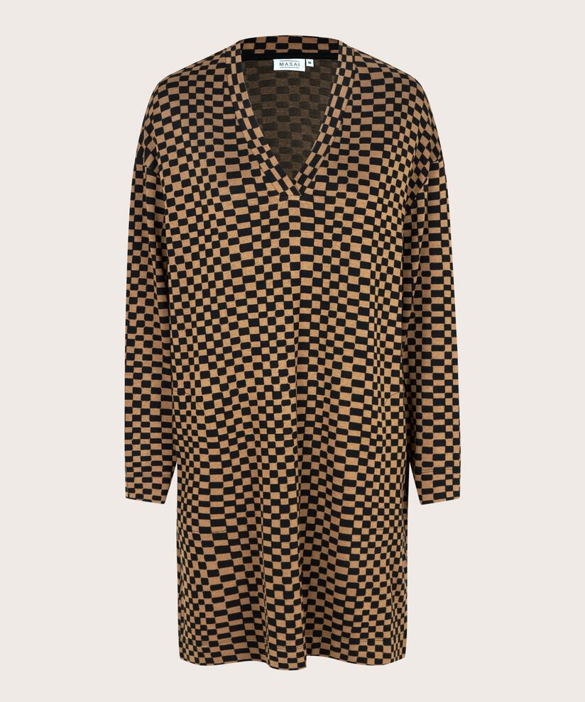 Giba JERSEY Tunic, Tobacco Brown
