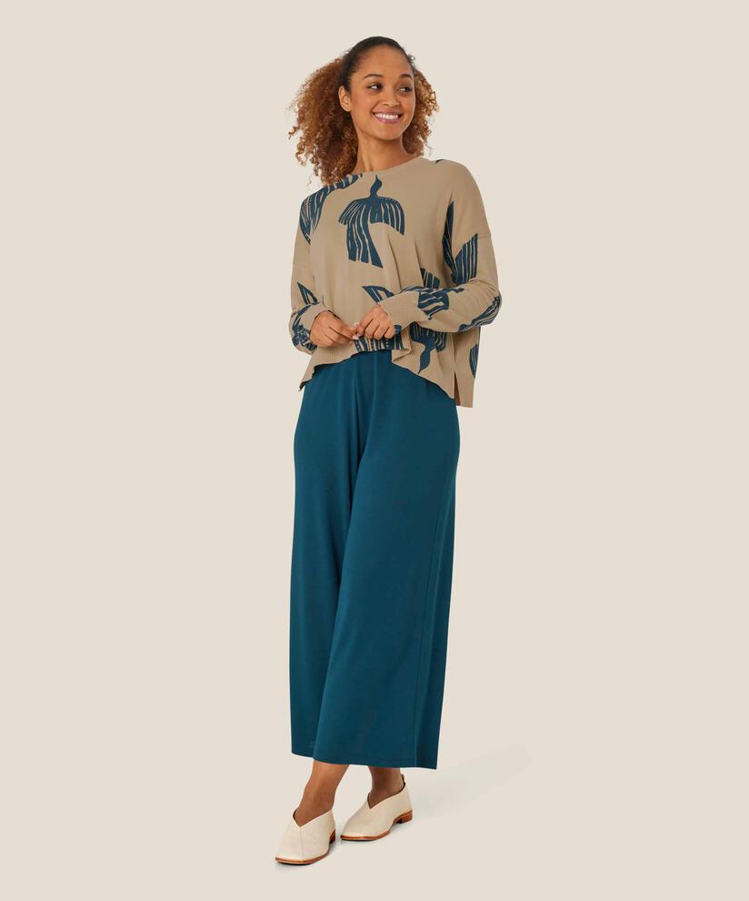 Pantalon En Jersey Avec Taille Élastique, Reflect Pond