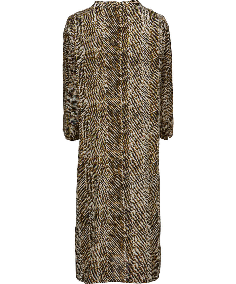 NIMES SHIRT DRESS, Tapenade