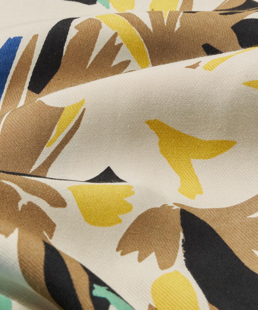 écharpe imprimée en viscose, Dusky Green