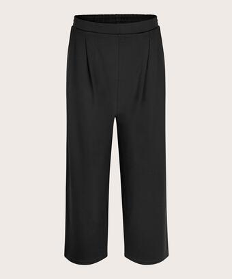 pantalon en jersey avec mollets, Black