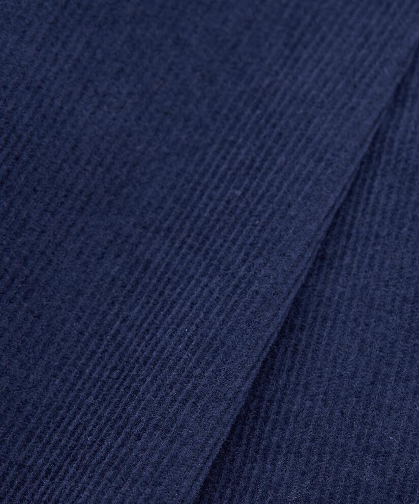 pantalon en velours côtelé avec plis devant, Maritime Blue