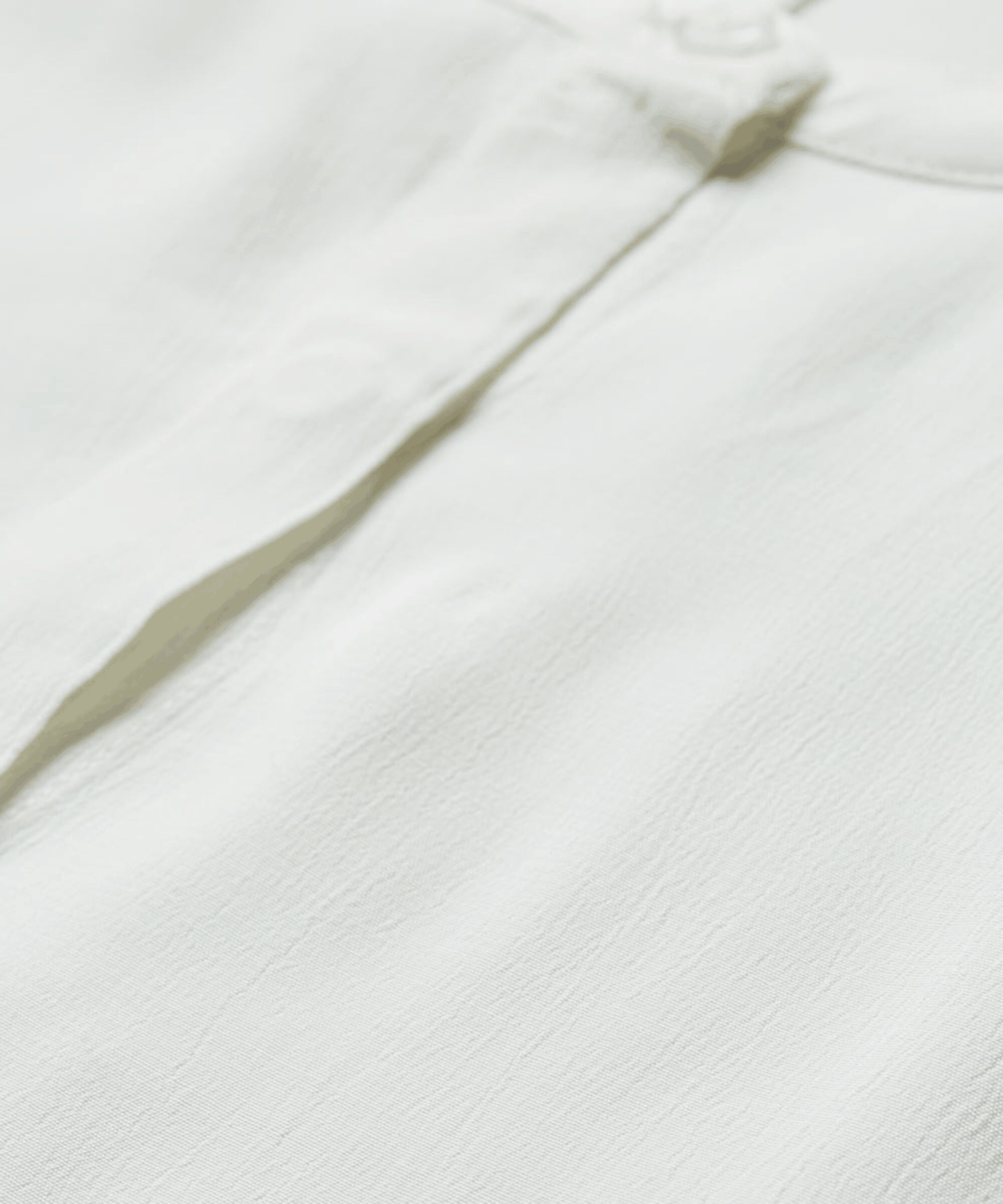Robe Chemise En Viscose À Manches Trois-quarts, Cream