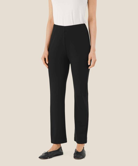 Paige JERSEY Trousers, Black