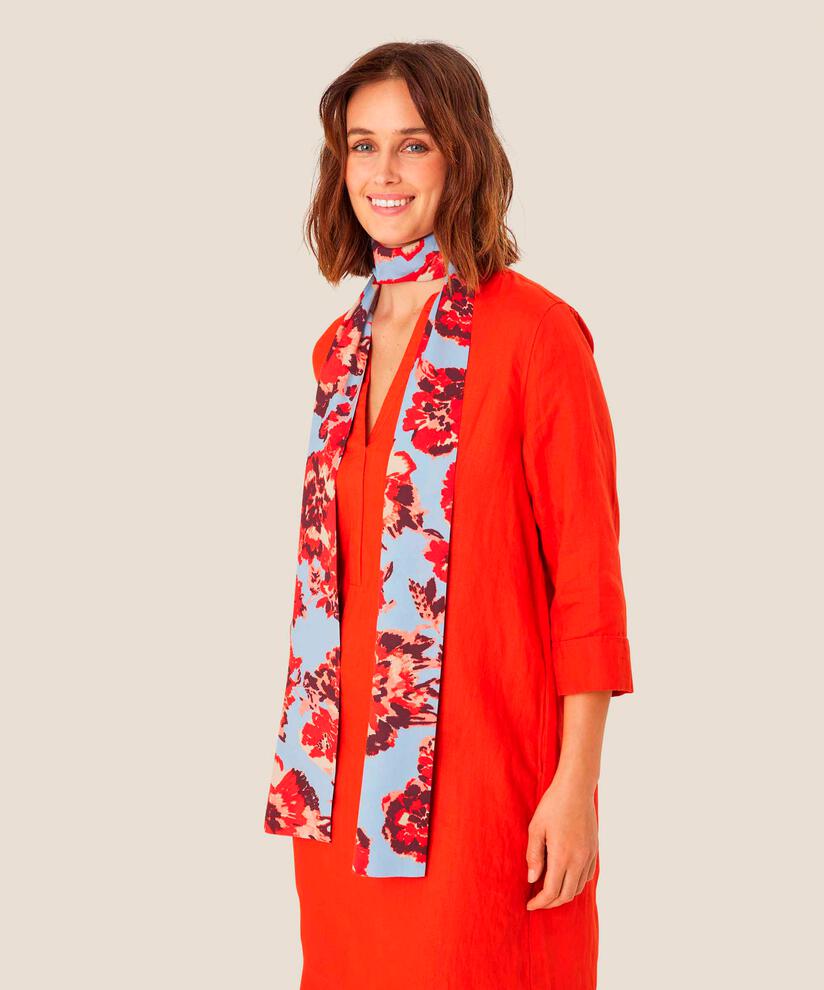 Foulard en Viscose, Orange com