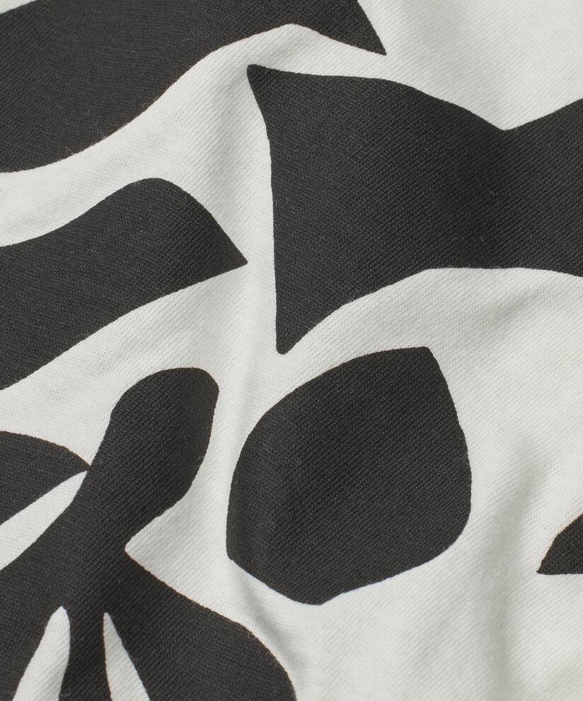 T-shirt En Coton Avec Imprimé, Jet Stream