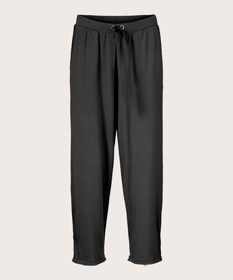 pantalon de jogging en jersey doux, Black